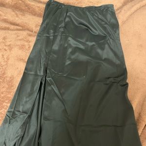 silk skirt
